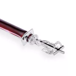 Silver tea spoon "Alexandrinsky pillar"