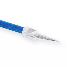 Silver tea spoon "Lakhta center"