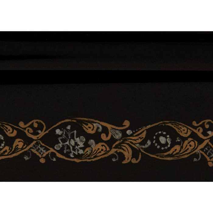 Casket "Winter Day" by Mitusov, Fedoskino
