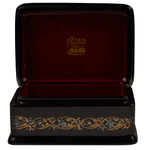 Casket "Winter Day" by Mitusov, Fedoskino