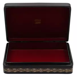 Шкатулка "Охота" Киселева, Федоскино