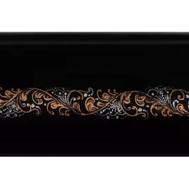 Шкатулка "Зимнее утро" Карпова, Федоскино