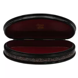 Шкатулка "Пейзаж.Зима" Козлов, Федоскино