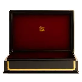 Шкатулка "Луганск" Ларишев, Федоскино