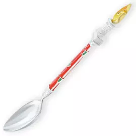 Silver tea spoon "Rostral column"