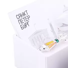 Silver tea spoon "Lantern"