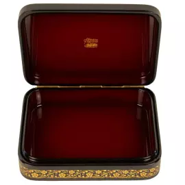 Шкатулка "Беседа" Шиковная, Федоскино