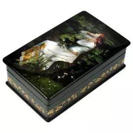 Шкатулка "Офелия" Павлова, Федоскино