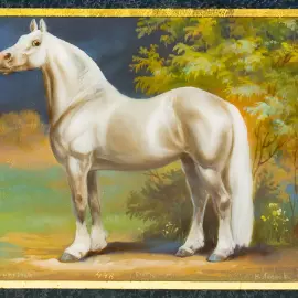 Шкатулка "Битюг" Леонова, Федоскино