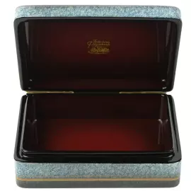 Шкатулка "Закат на море" Трошина, Федоскино