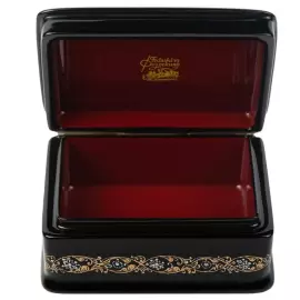 Casket "Winter oak" Kozlov, Fedoskino