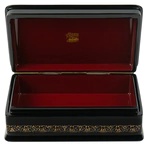 Шкатулка "Деревенька" Типяков, Федоскино