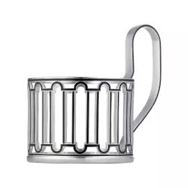 Подстаканник серебряный "Набережная Фонтанки" из коллекции "Мосты Петербурга"