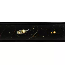 Шкатулка "На планете" Ларишев, Федоскино