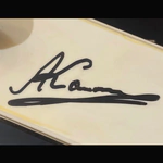 An autographed chess clock signed by chess player and politician Anatoly Karpov