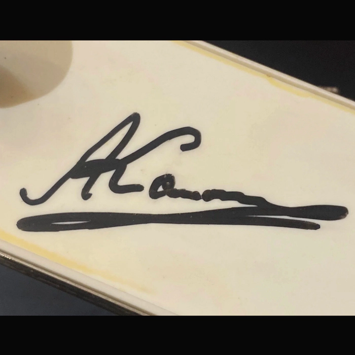 An autographed chess clock signed by chess player and politician Anatoly Karpov