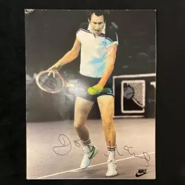Фото с автографом теннисиста Джона Макинроя