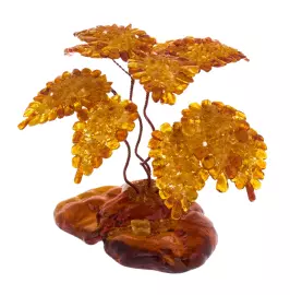 Amber tree (4 branches)