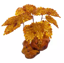 Amber tree (4 branches)