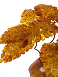 Amber tree (4 branches)