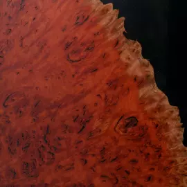 Yarra wood backgammon with epoxy resin