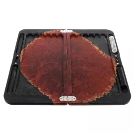 Yarra wood backgammon with epoxy resin