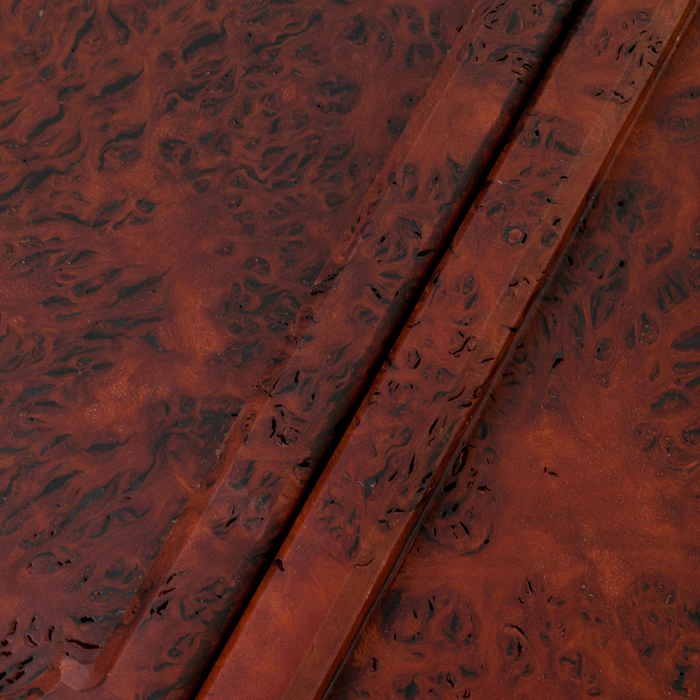 Yarra wood backgammon with epoxy resin