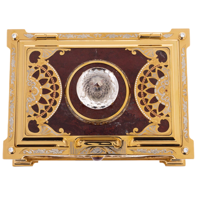 The Golden Age Jasper casket by Zlatoust