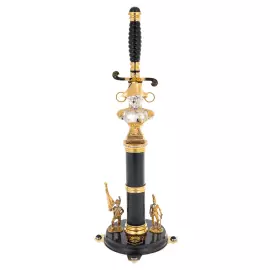 Кортик сувенирный "Наполеон" на подставке, Златоуст