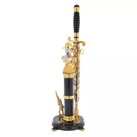 Кортик сувенирный "Наполеон" на подставке, Златоуст