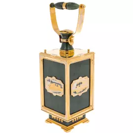 Сувенир из нефрита "Фонарь ЖД" Златоуст