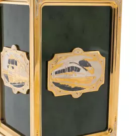 Сувенир из нефрита "Фонарь ЖД" Златоуст