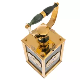 Сувенир из нефрита "Фонарь ЖД" Златоуст