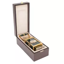 Сувенир из нефрита "Фонарь ЖД" Златоуст