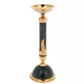 Подсвечник из нефрита "Ветвь" Златоуст