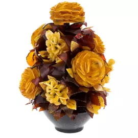 Икебана из янтаря "Окинава"