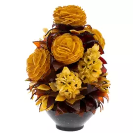 Икебана из янтаря "Окинава"