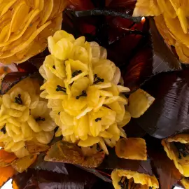 Икебана из янтаря "Окинава"