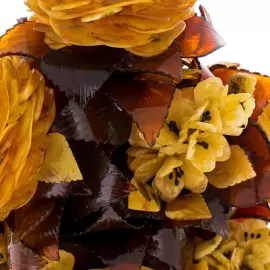 Икебана из янтаря "Окинава"