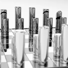 Шахматы настольные "Sutton Carbon Fiber