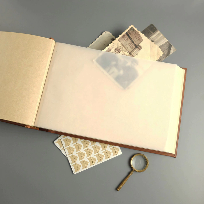 Genuine leather photo album "Family"
