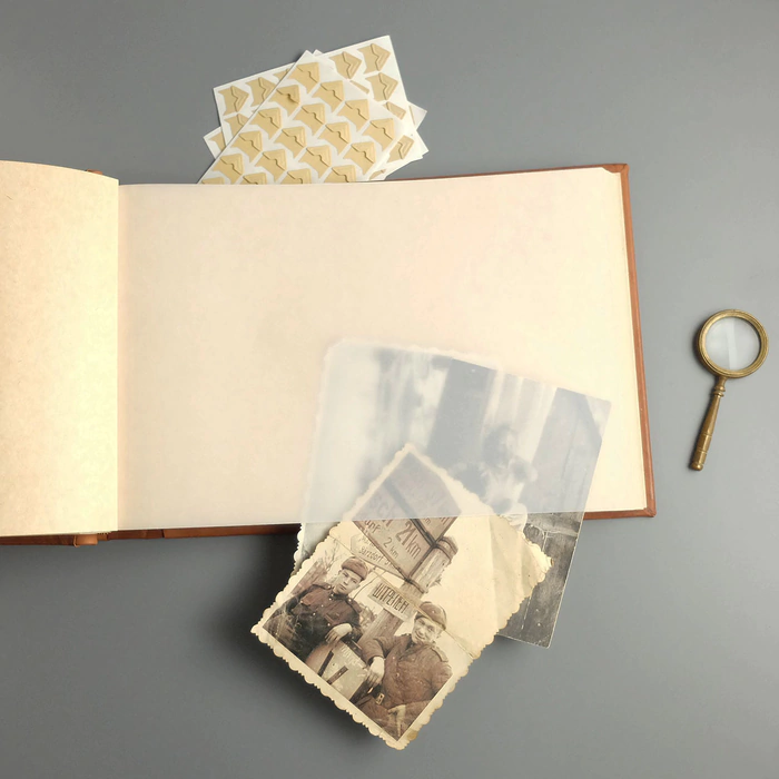 Genuine leather photo album "Family"