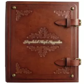 Альбом денежный из натуральной кожи "Именной"