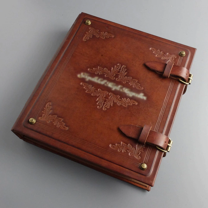 Album of money made of genuine leather "Nominal"