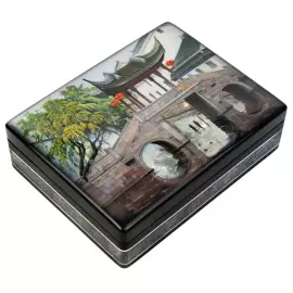 Шкатулка "Су Джоу" Павлова, Федоскино