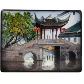 Шкатулка "Су Джоу" Павлова, Федоскино