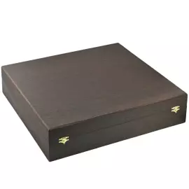 Шахматы из лазурита "Средневековье" с фигурами из бронзы