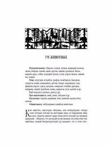 Книга в кожаном переплете "Мир животных. Популярная психология животных "