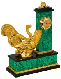 Настольные часы "Змей-искуситель"