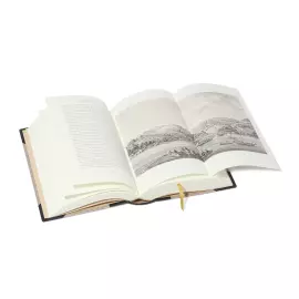 Книги в кожаном переплете "Альфа и омега: великие русские мореплаватели" Головнин, Крузенштерн, Коцебу, в 3 томах